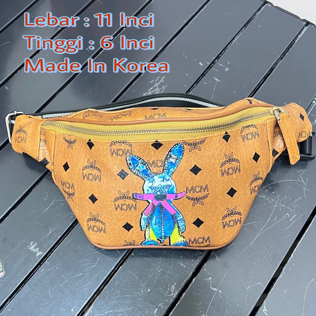 Mcm fanny pack mens top