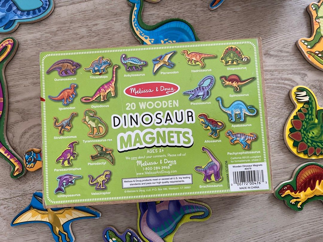Melissa and on sale doug dinosaur magnets