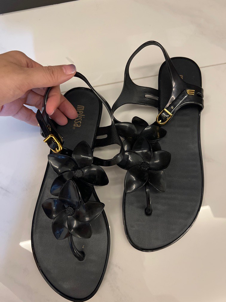 Melissa deals flower sandals