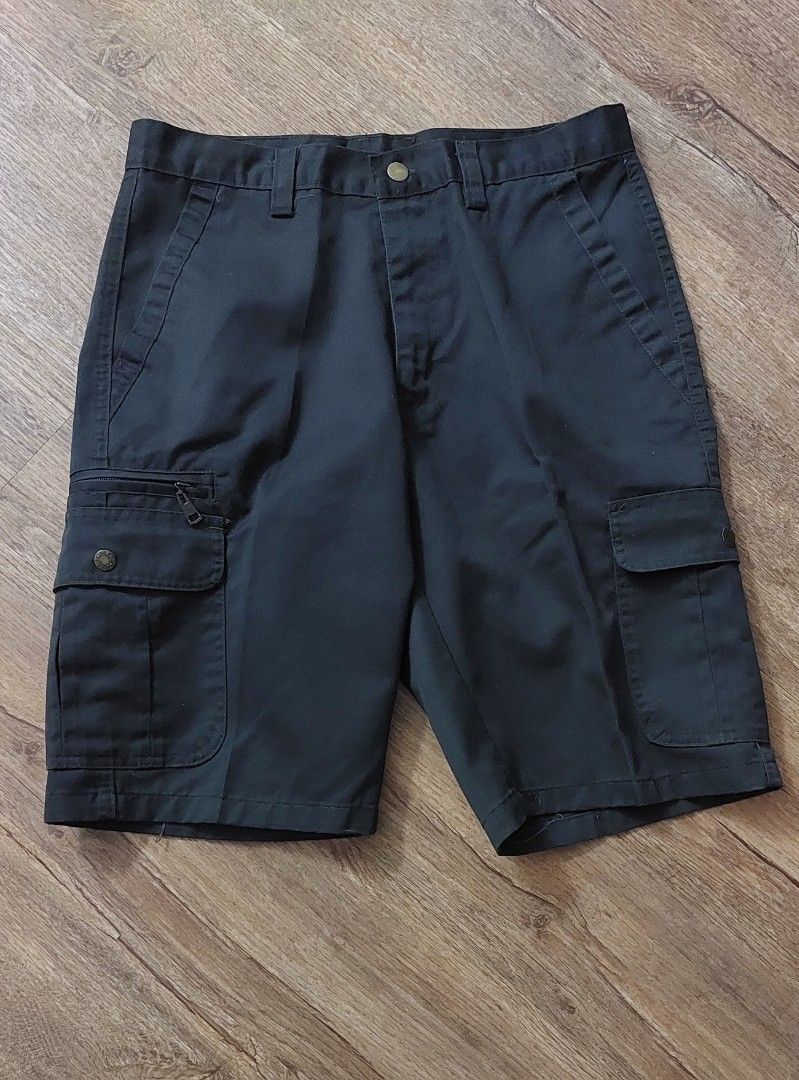 Men Cargo Combat Shorts Half Pants Cotton Multi Pocket Knee Length Casual  Beach