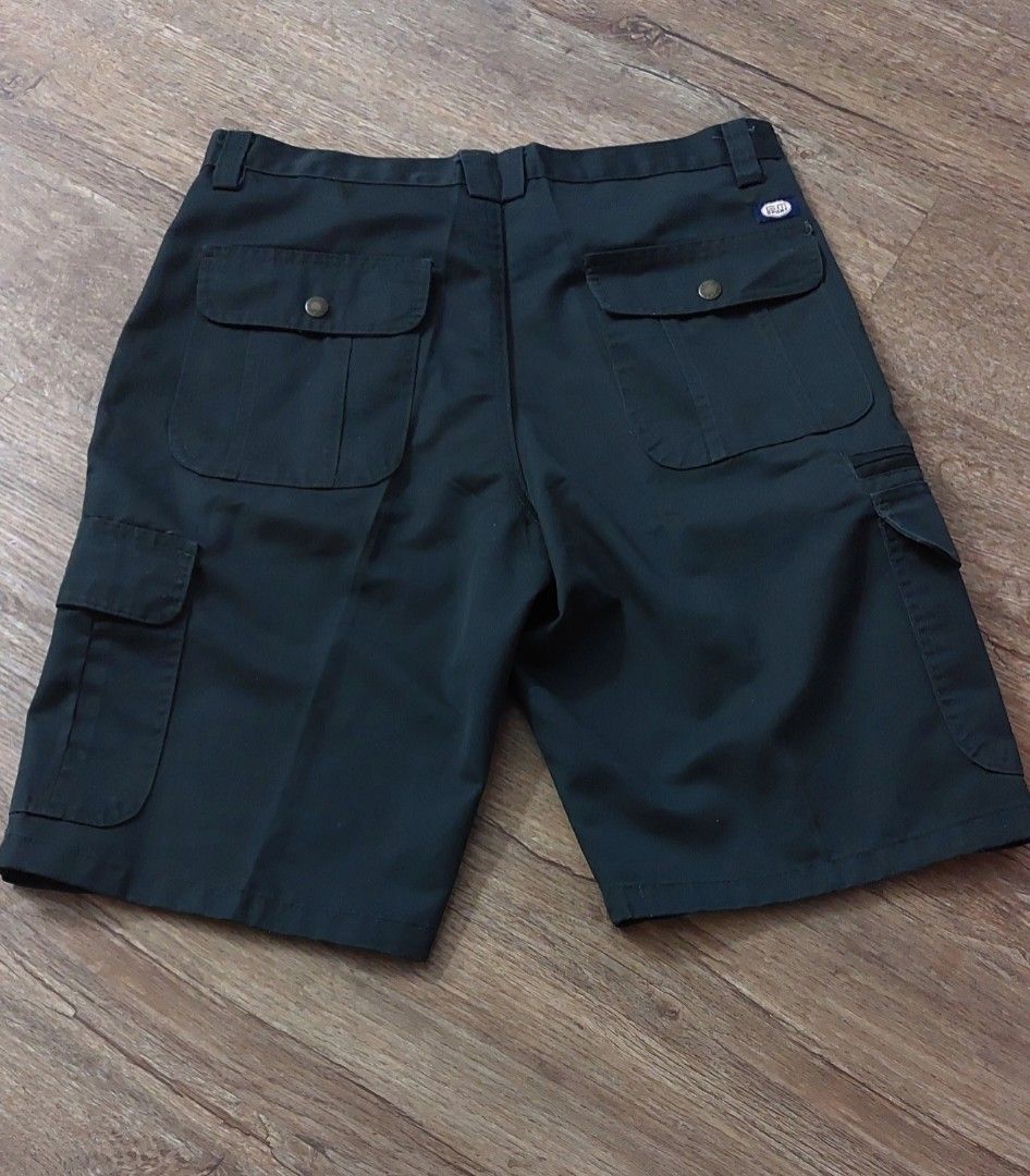 Men Drawstring Plain Cargo Short Pants Summer Casual Elastic Waist Half  Pants Shorts With Multi Pockets | Fruugo NO