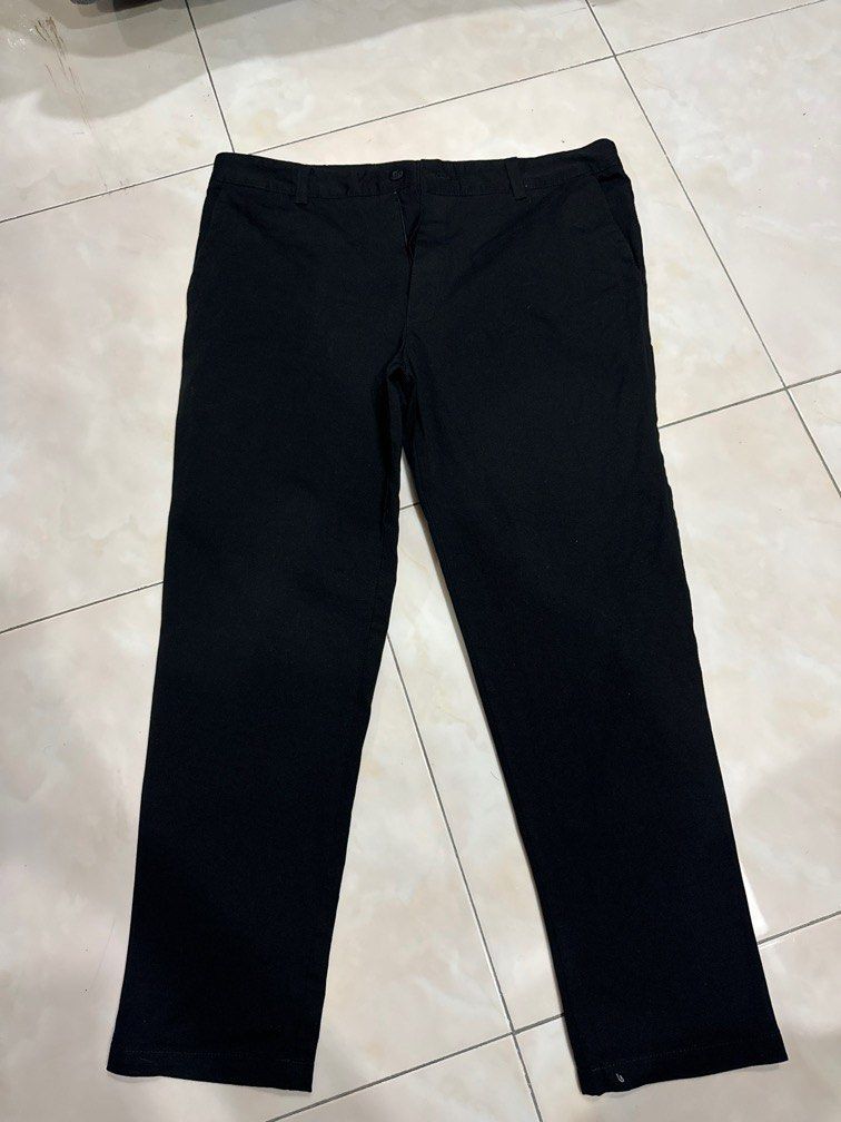 Men's black shop chino joggers