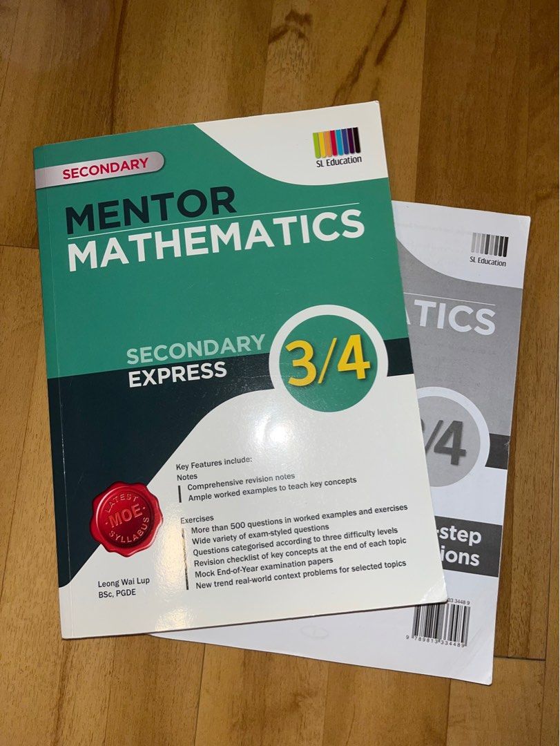 mentor mathematics secondary 3/4 express, Hobbies & Toys, Books ...