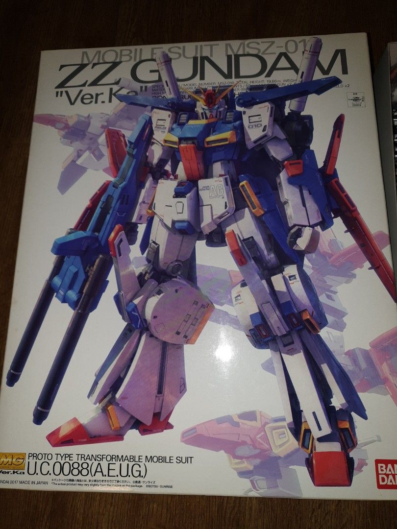 Mg zz gundam ver ka, Hobbies & Toys, Toys & Games on Carousell