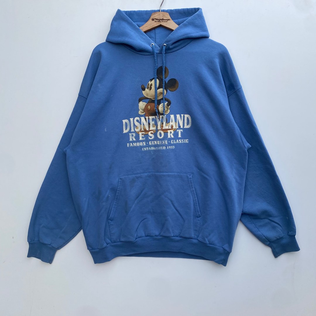 Navy blue top disneyland hoodie
