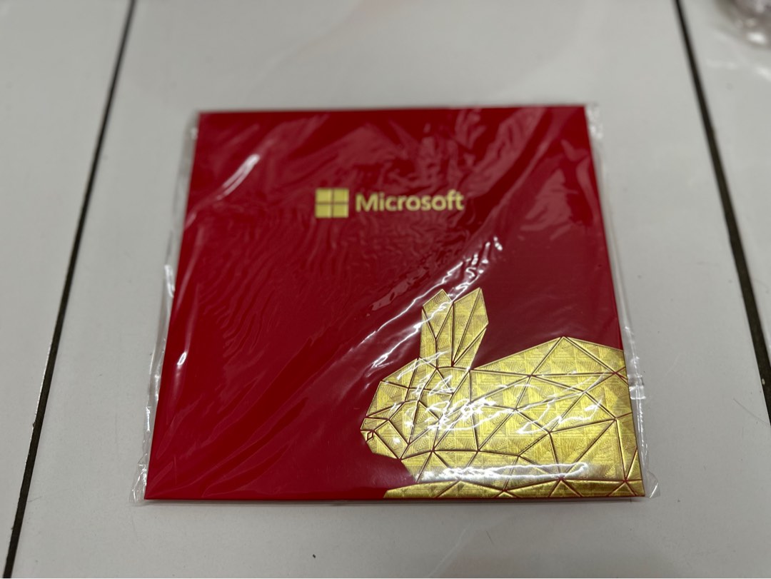 Microsoft rabbit Ang pow set 2023, Hobbies & Toys, Stationery & Craft ...