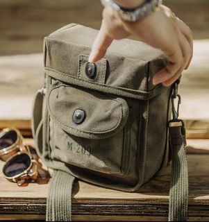 Vintage military on sale bags for sale