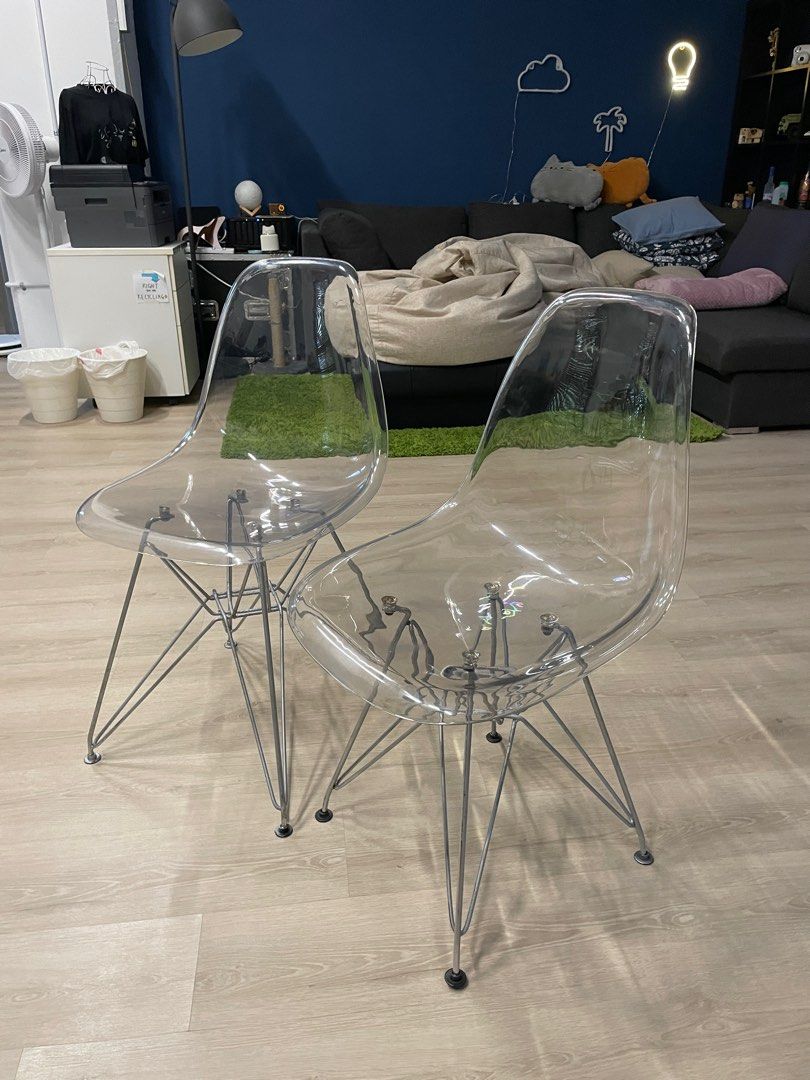 Transparent chairs for sale deals