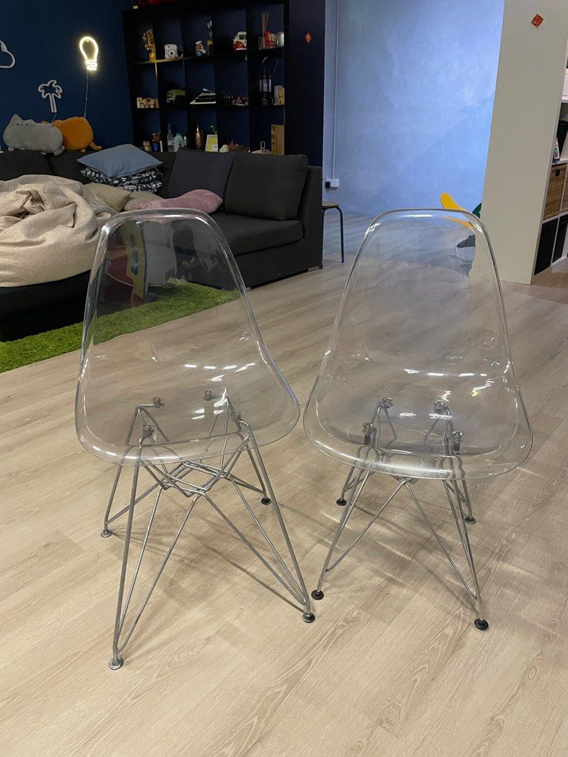 Transparent chairs online for sale
