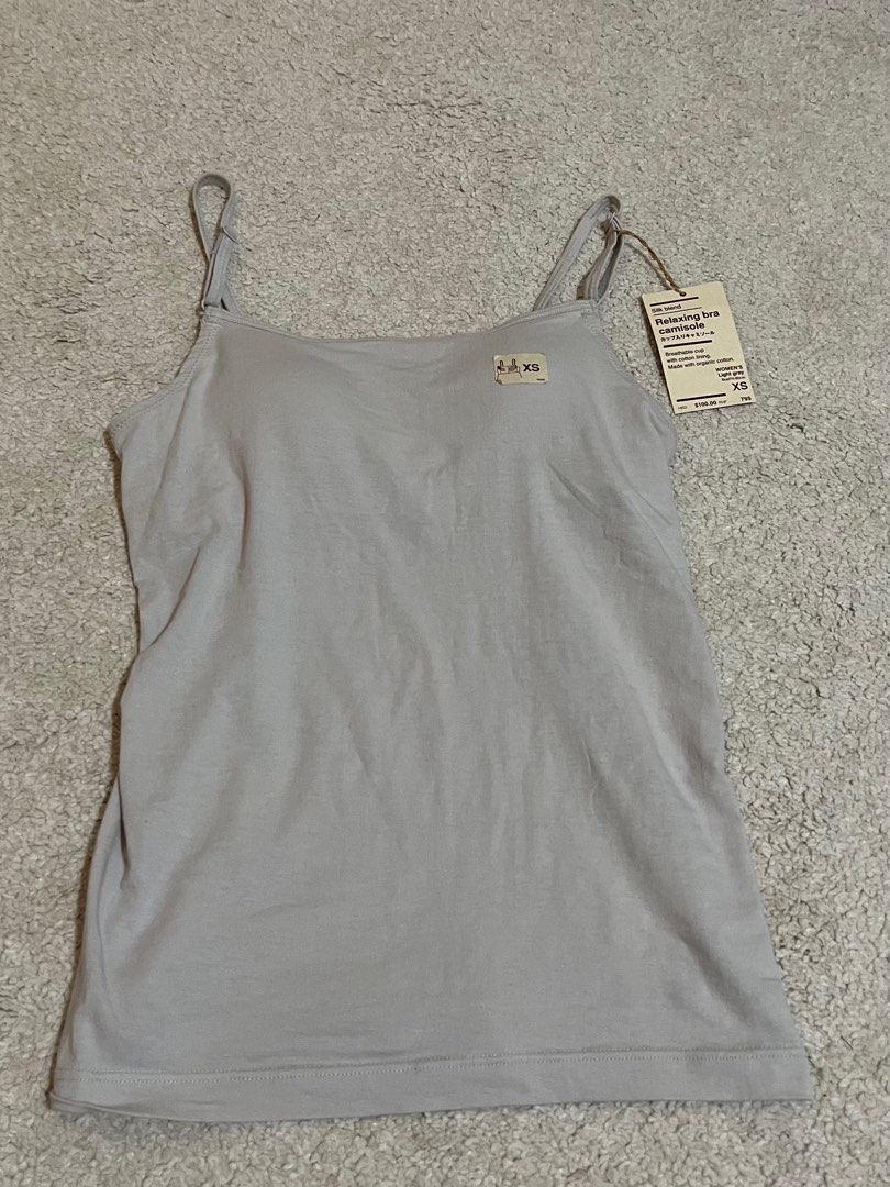 Muji Relaxing Bra Camisole, Women's Fashion, Tops, Other Tops on