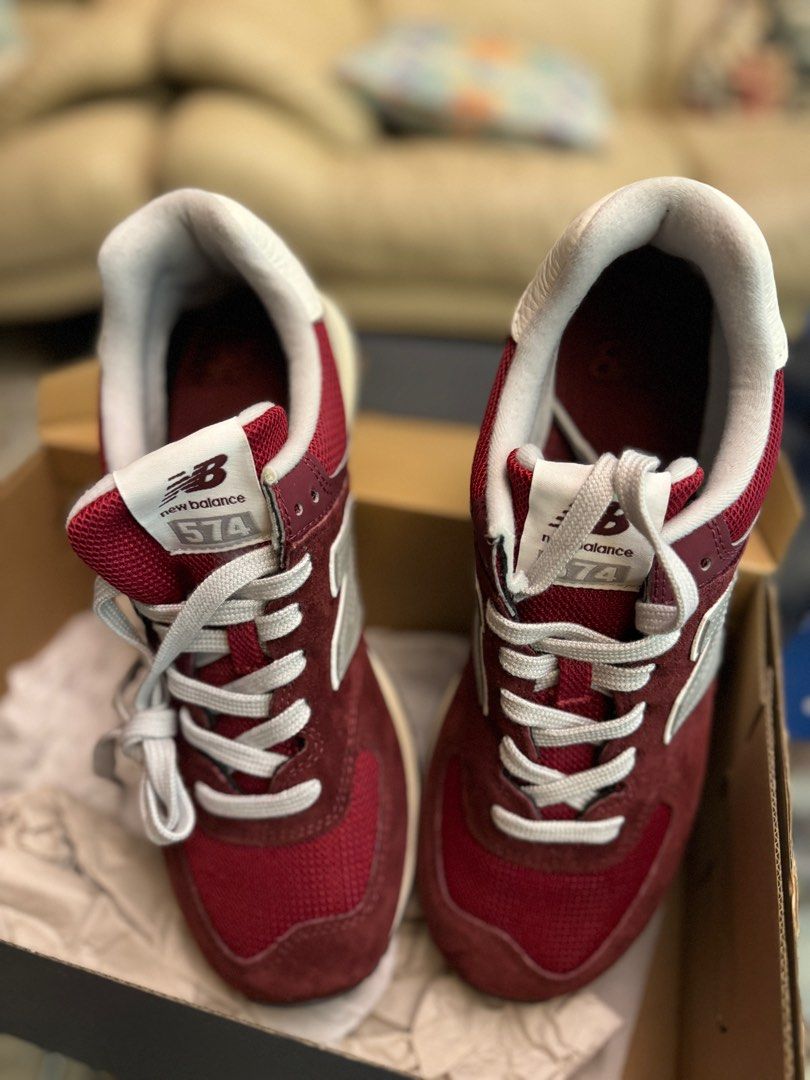 New balance hotsell 574 red