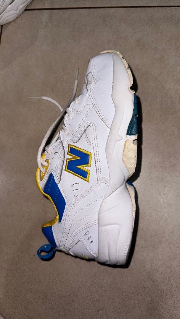 New balance 608 top blue and yellow