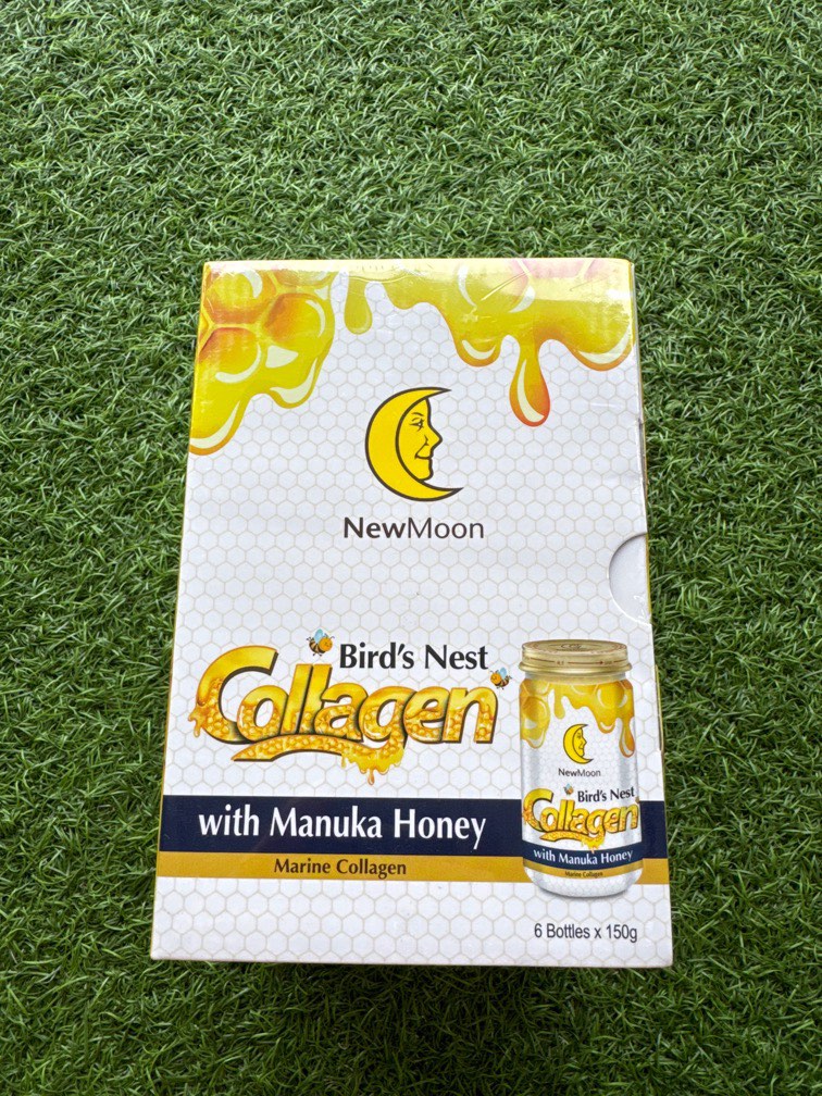 NEW MOON Bird Nest Collagen With Manuka Honey (Marine Collagen) 150g x