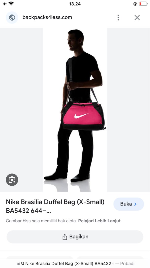 Nike Brasilia Duffel Bag (X-Small) BA5432 644–