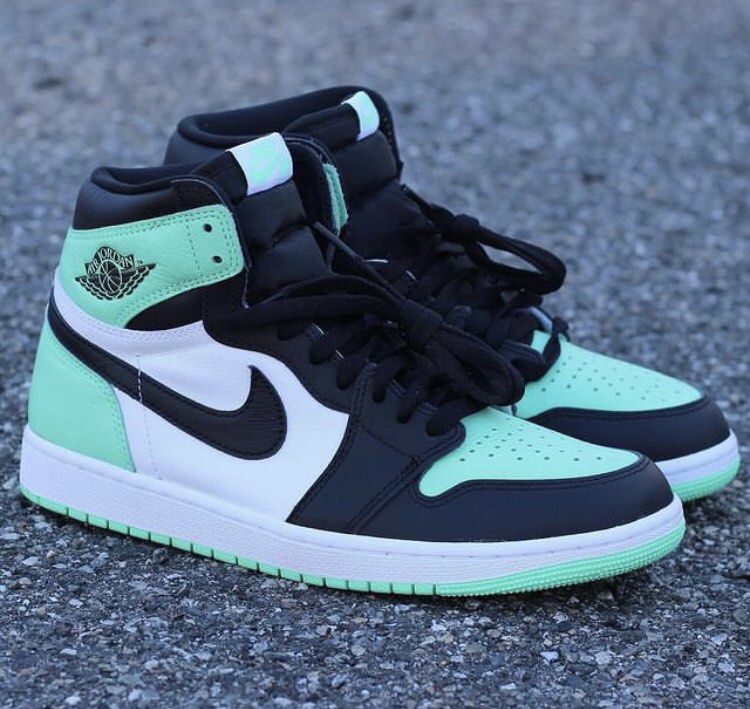 jordan 1 high green toe