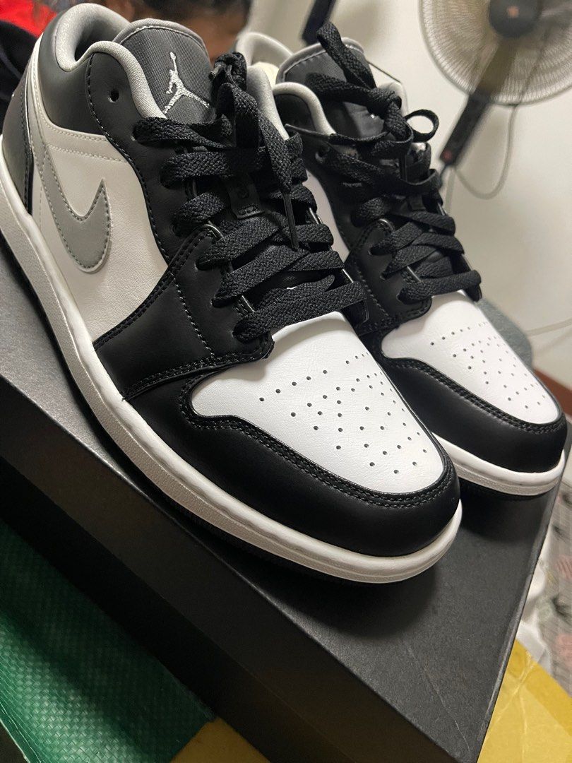 Nike Air Jordan 1 Medium Black Grey Men s Fashion Footwear