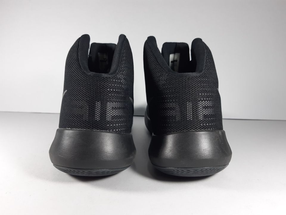 Nike Air Precision NBK Premium Black + Cool Gray Basketball Shoes ...