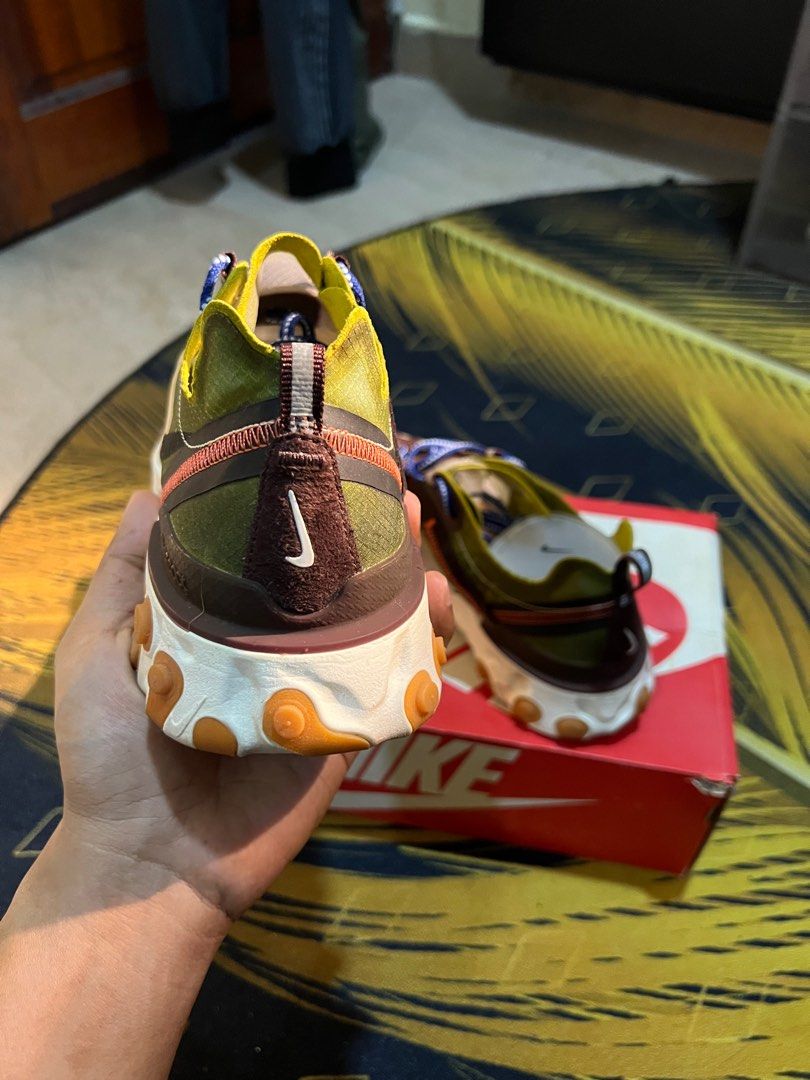 NIKE REACT ELEMENT 87 Men s Fashion Footwear Sneakers on Carousell