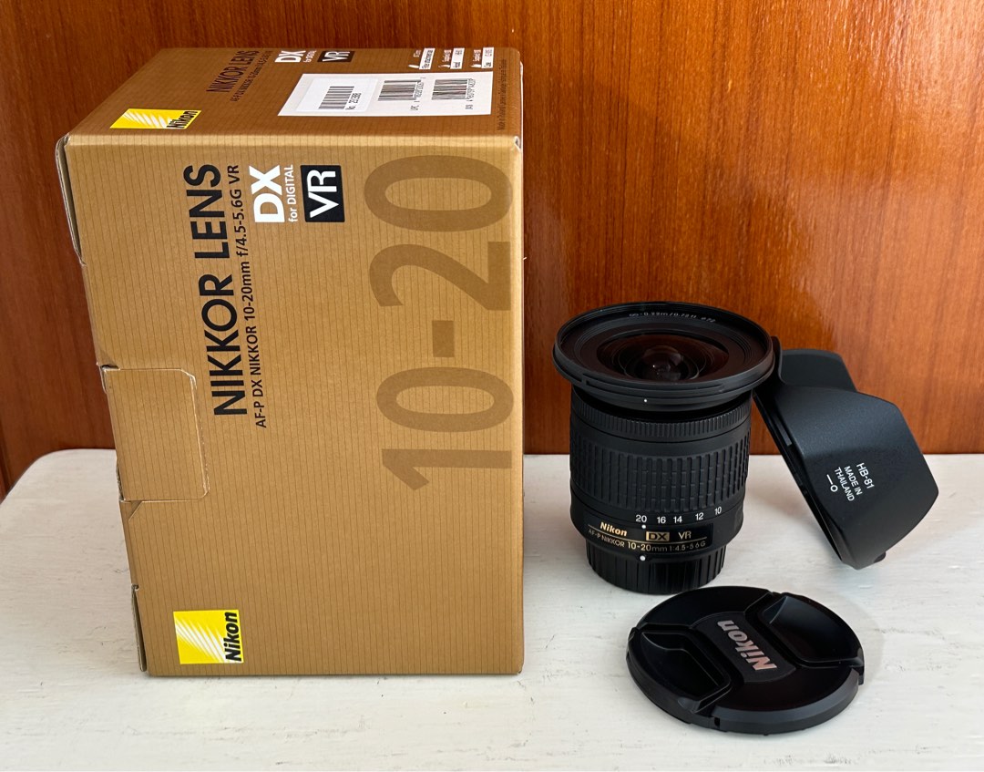 Nikon AF-P NIKKOR 10-20mm F4.5-5.6G VR, 攝影器材, 鏡頭及裝備