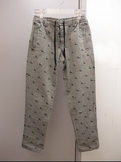 Number (N)ine Grey Deer Drawstring trousers (size 3)62938602909569117