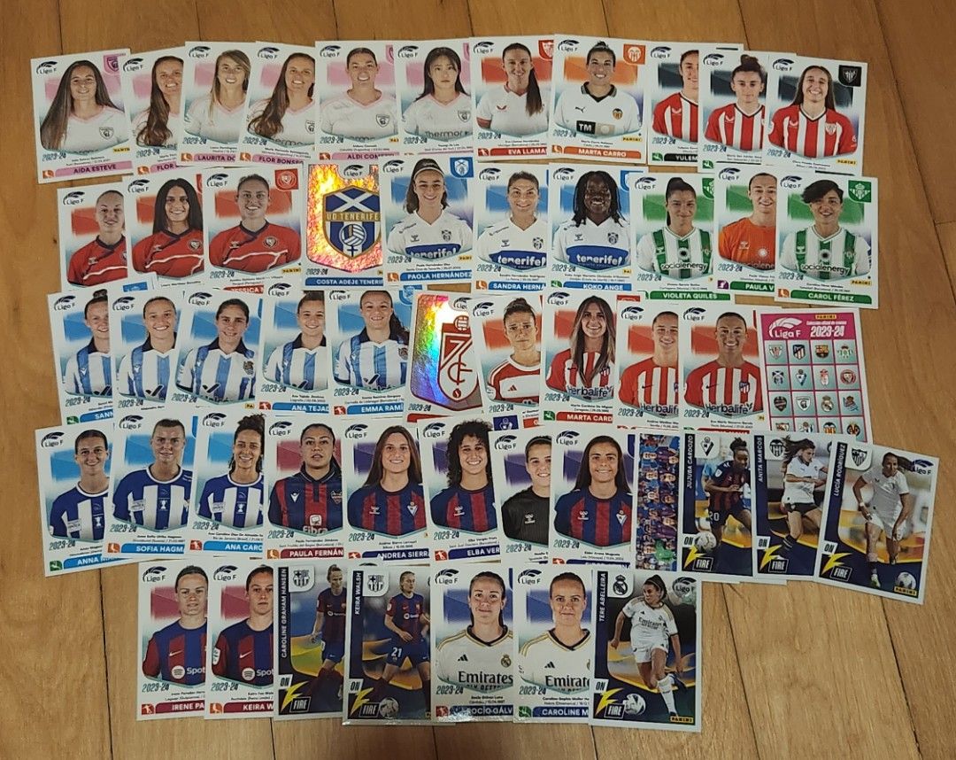 Liga F 2023-24 stickers Panini