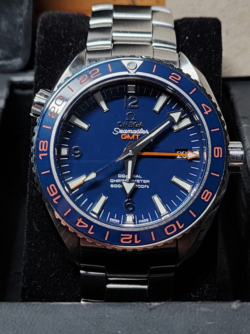 Omega seamaster planet deals ocean goodplanet gmt