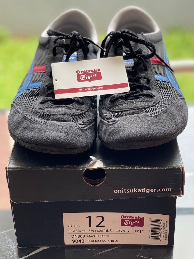 Onitsuka Tiger Machu Racher Fesyen Pria Sepatu Sneakers di