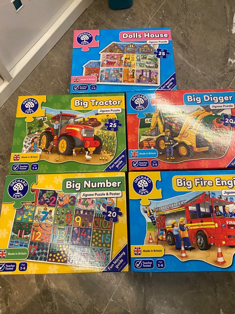 Orchard toys big digger hot sale puzzle