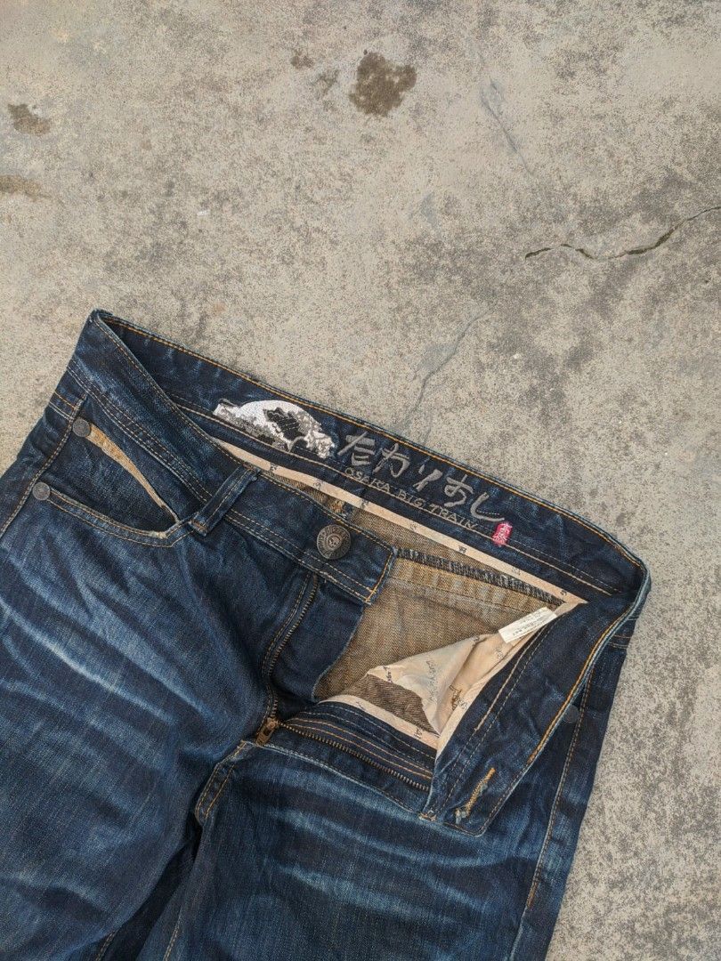 OSAKA BIG TRAIN JEANS DENIM FADE JAPAN