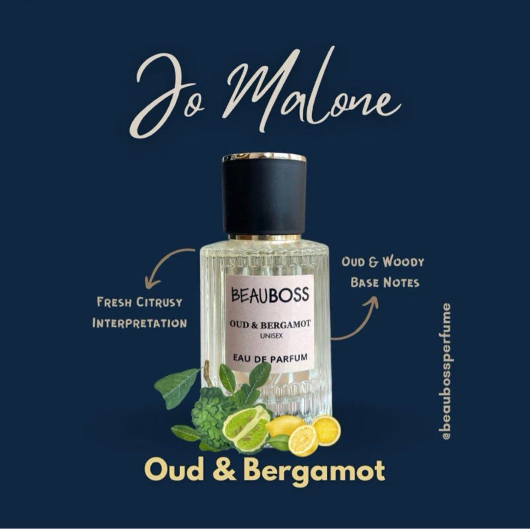Oud & Bergamot by BeauBoss, Beauty & Personal Care, Fragrance
