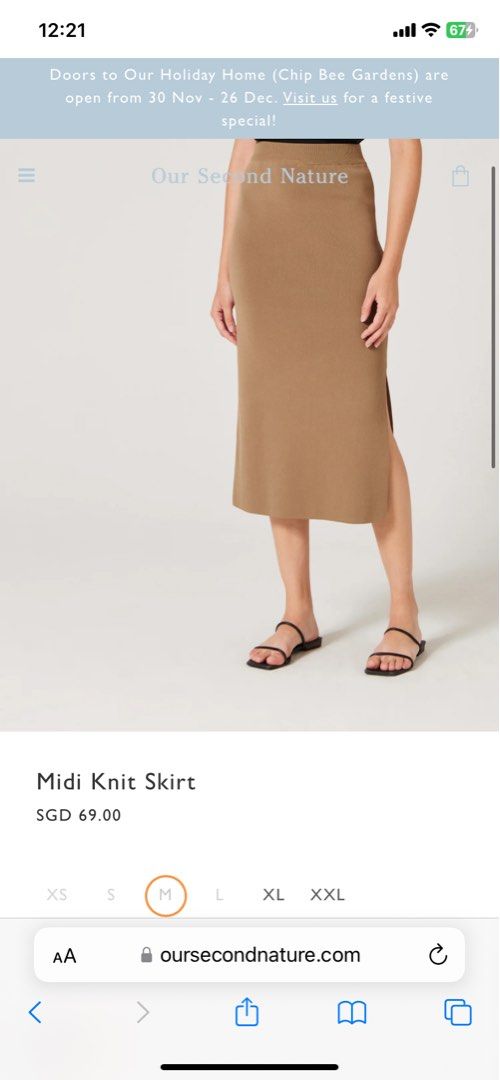 Our second nature (Category: Skirts) located in Singapore. Submitted by titan90 (Listing ID 1273962921, Image 1). Description: .