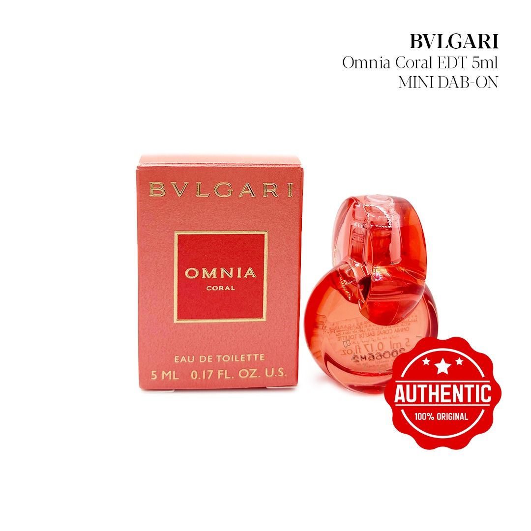 Bvlgari omnia coral 5ml clearance