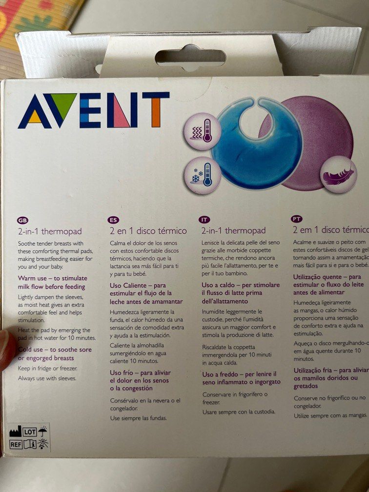Philips Avent 2 in1 breastcare thermopad Babies Kids Nursing