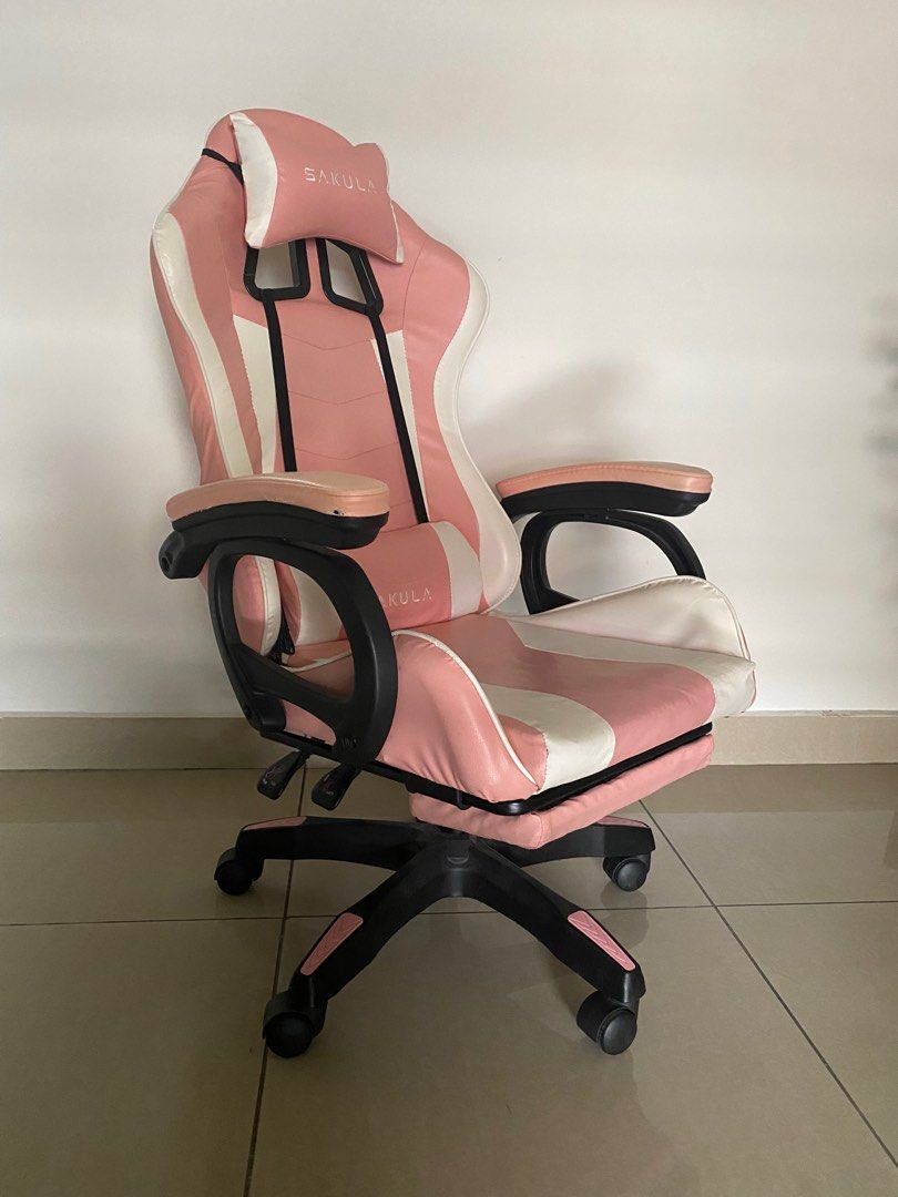 Likeregal gaming sales chair pink