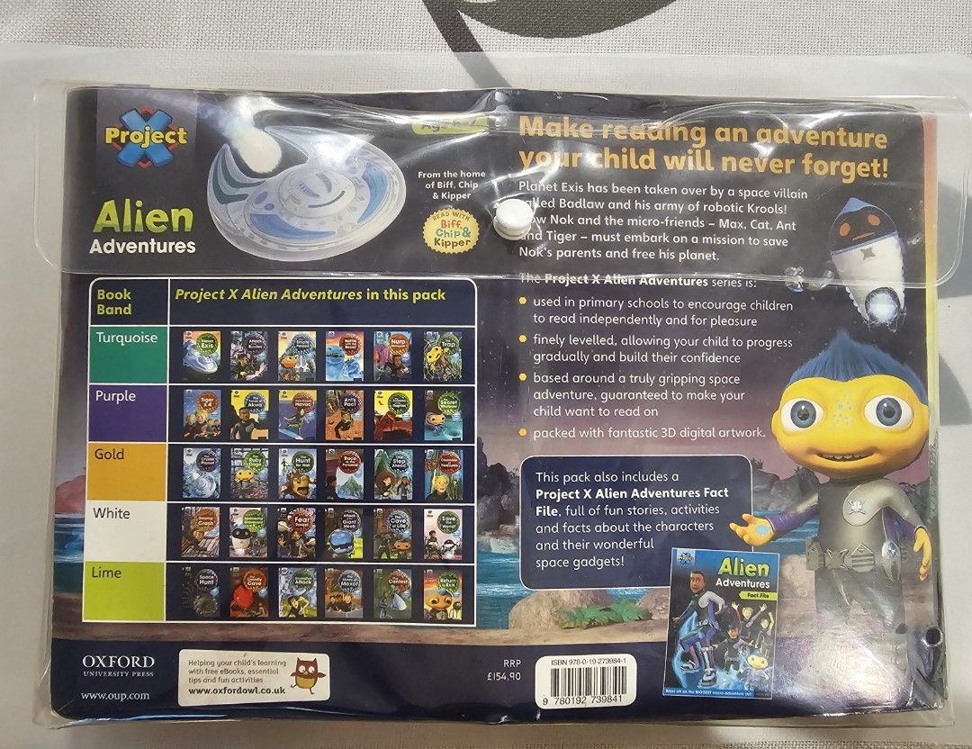 Project X Alien Adventures Series, Hobbies & Toys, Books & Magazines ...