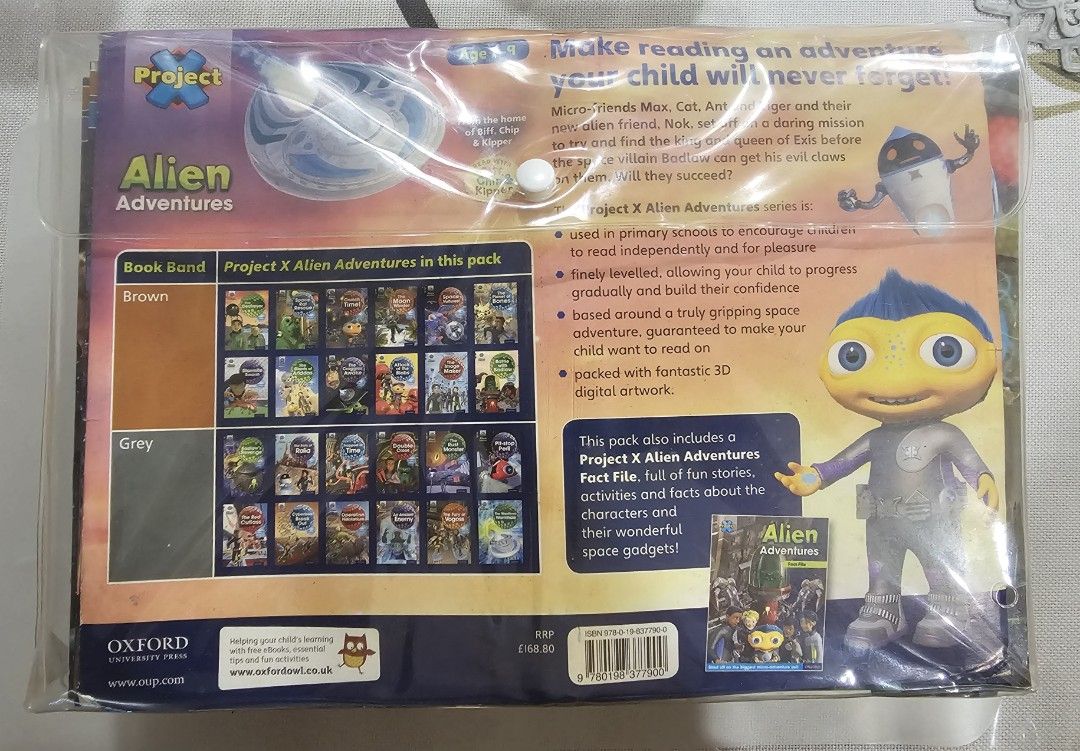 Project X Alien Adventures Series, Hobbies & Toys, Books & Magazines ...