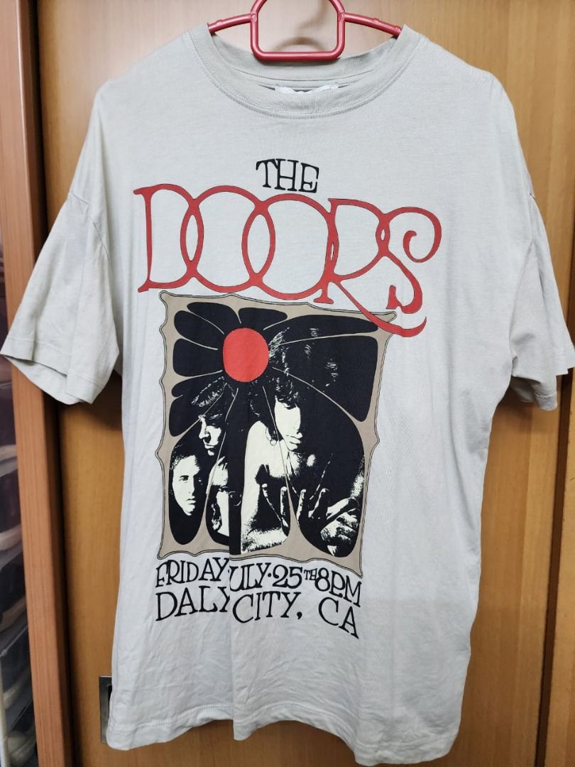 Pull Bear Licensed T Shirt THE DOORS