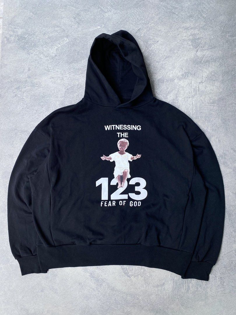 Rare Fear Of God fog x RRR 123 The Witness hoodie authentic