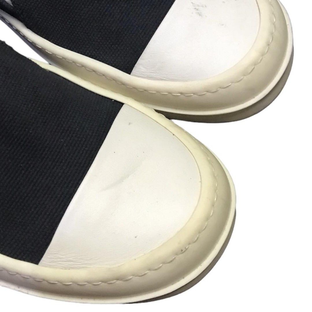 Rick owens slip on on sale canvas