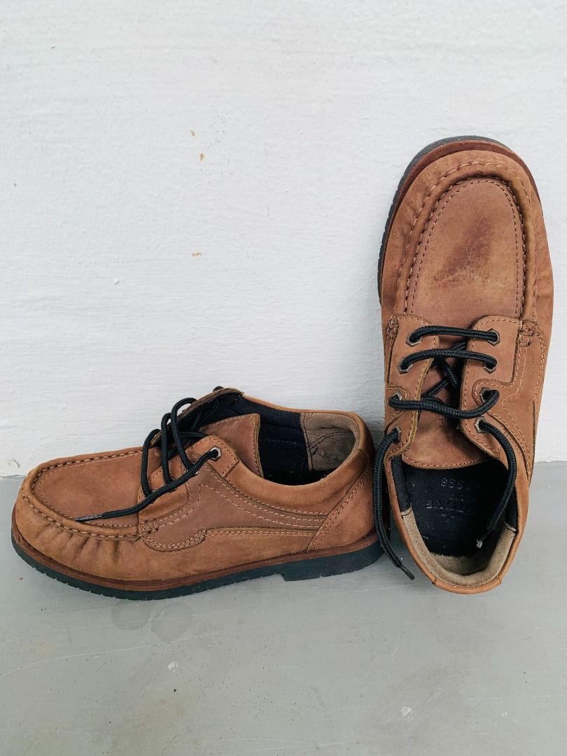 Rock Stone Tan Leather Men s Shoes Size 8 Lightly Used