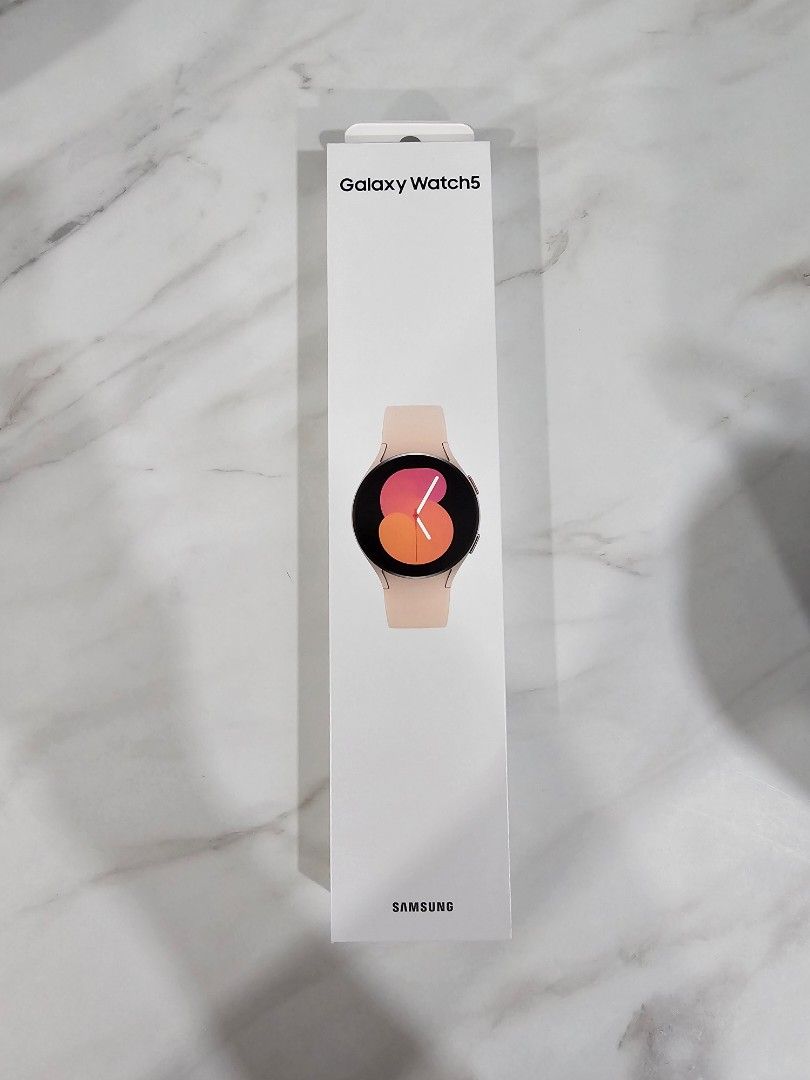 Samsung Galaxy Watch 5 Pink Gold Mobile Phones Gadgets