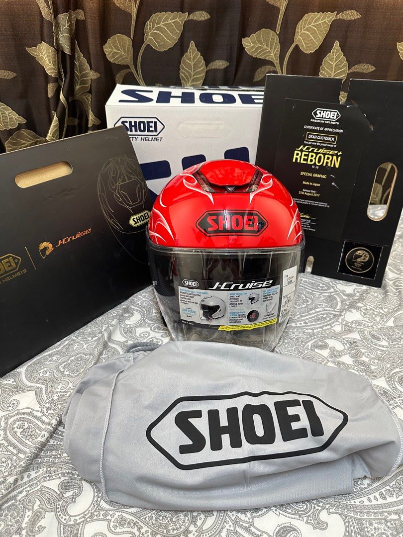 Shoei reborn online red