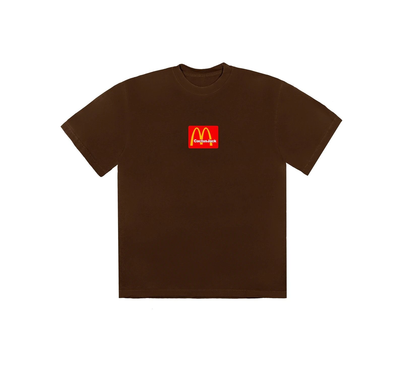 Size 26) Travis Scott x McDonald's Tee 'Sesame III' Brown, Men's