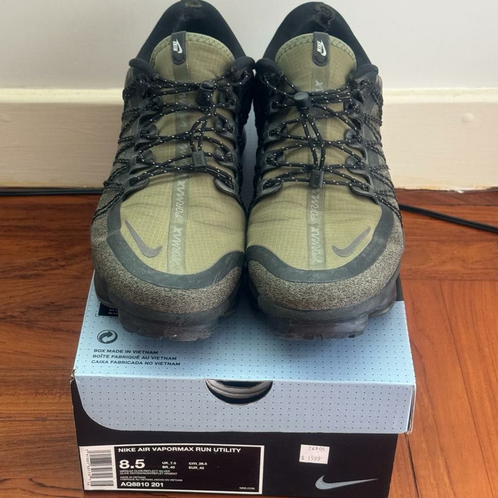 Air vapormax run utility medium olive outlet