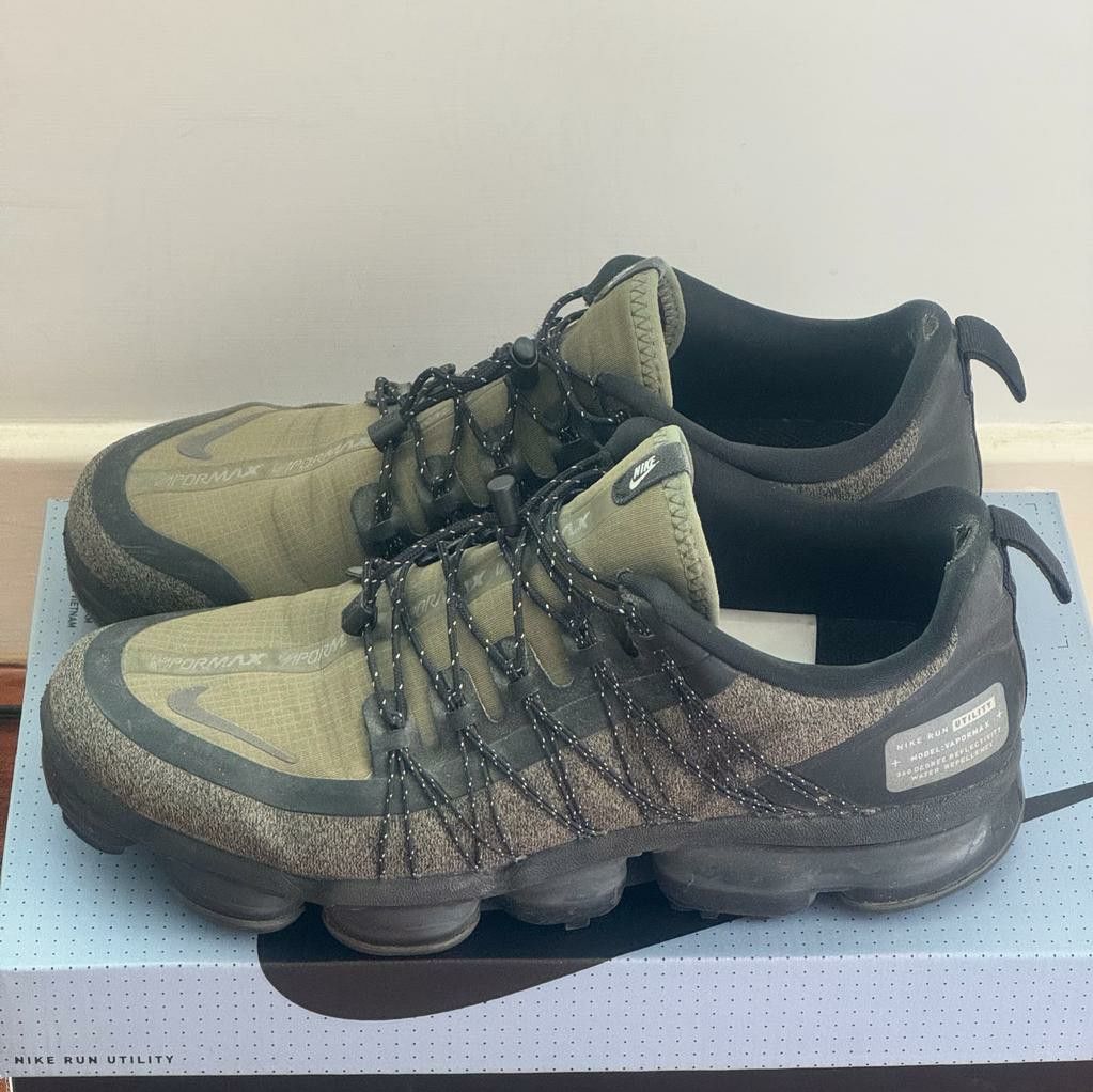 Air vapormax run utility medium olive sales