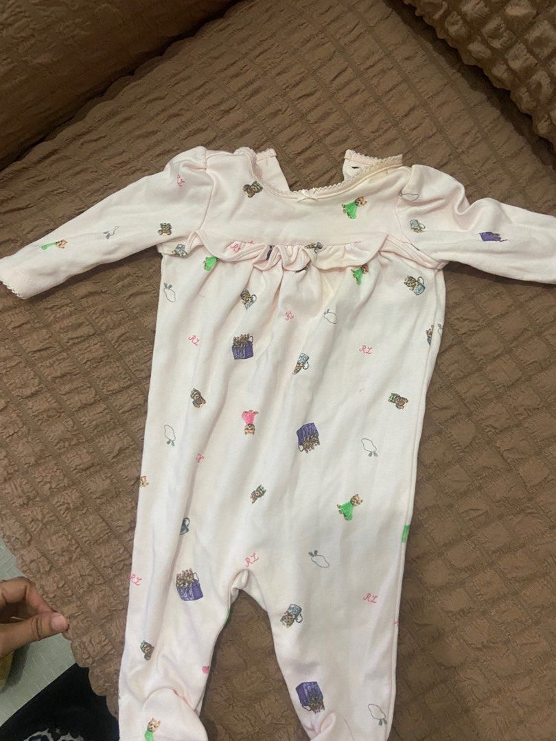 Ralph hotsell lauren sleepsuit