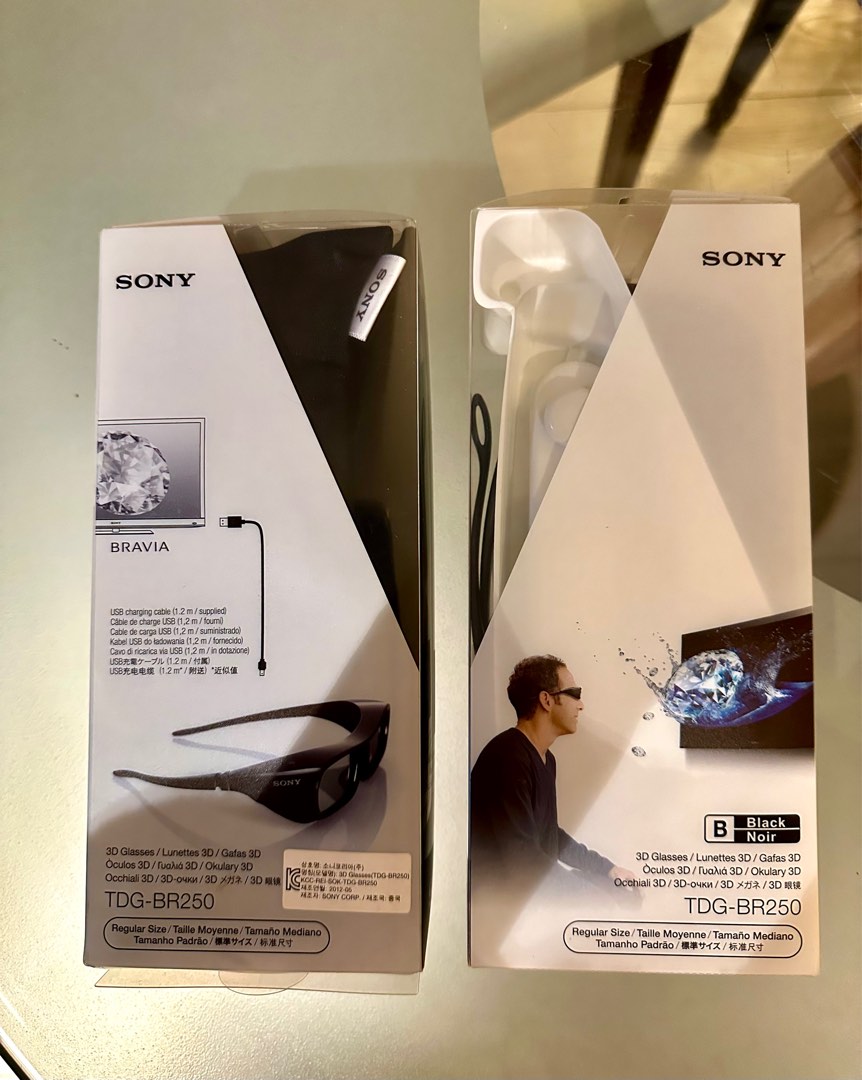 Sony 3D glasses TDG-BR250, 其他, 其他- Carousell