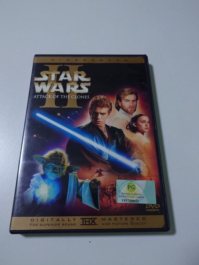 Star Wars Episode 2 DVD, Hobbies & Toys, Music & Media, CDs & DVDs on  Carousell