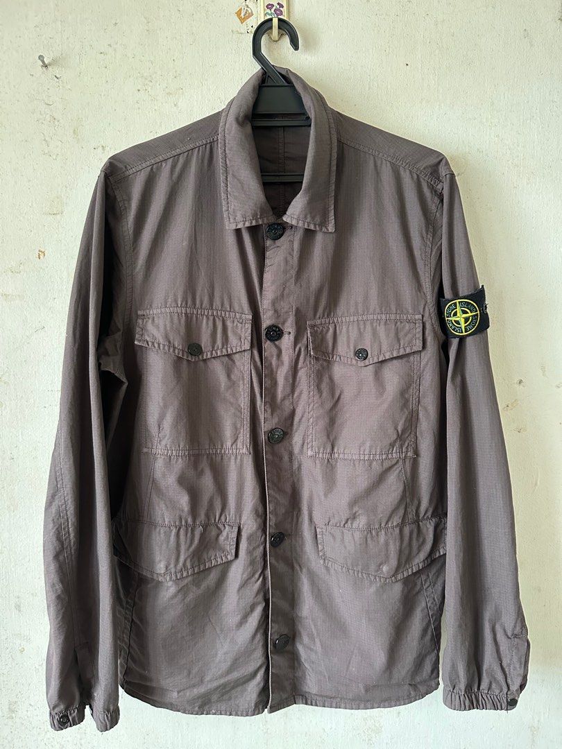 Stone island ss19 overshirt discount