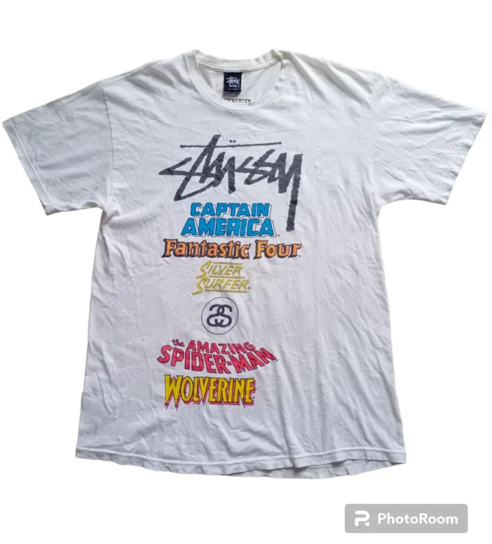 Stussy X Marvel Tees